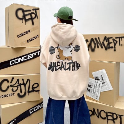 【現貨】HEALTH舉重柴犬印花帽T6