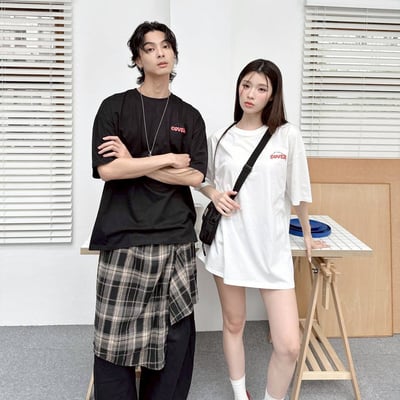 【現貨】COVER草堆男子印花短T2