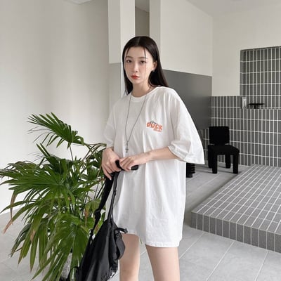 【現貨】懶散鴨手繪感短T7