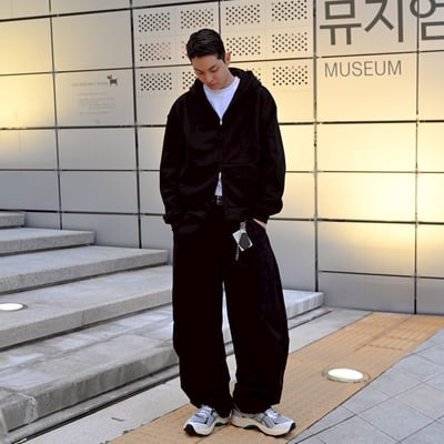 【現貨】 雙鍊寬短連帽外套8