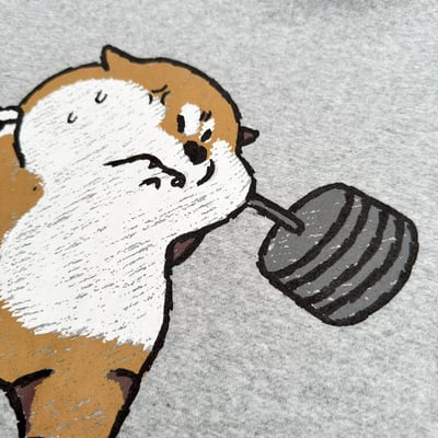 【現貨】HEALTH舉重柴犬印花帽T11