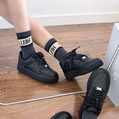 【現貨】NIKE AIR FORCE 1 TRIPLE BLACK 黑｜DD8959-001 CW2288-0013