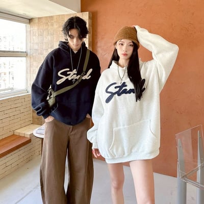 【現貨】stand立體貼布帽T1