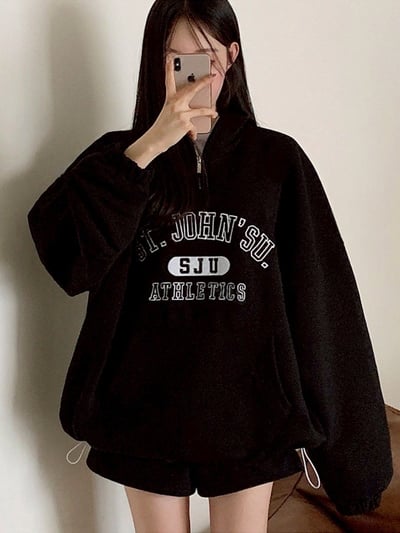 【現貨】ATHLETICS刺繡立領衛衣4