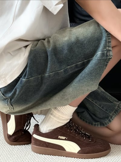 【新款!國外限定】Puma 9-T Suede 深棕摩卡 奶油摩卡 深咖 復古德訓鞋｜406756-014