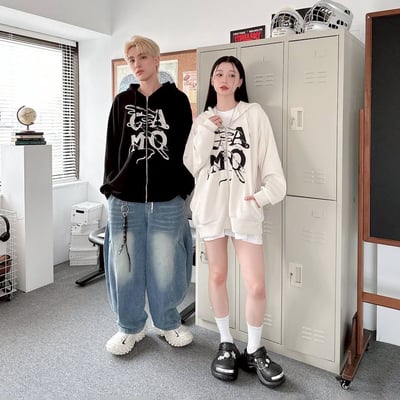 【預購】CAMO水墨抽繩連帽外套3