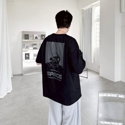 【現貨】SPACE太空人印花短T4