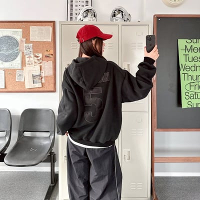 【爆款來襲!!!】AUROCEAN 5 領扣帽T10