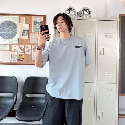 【現貨】SNOW 熊熊雪人塗鴉感印花短T11