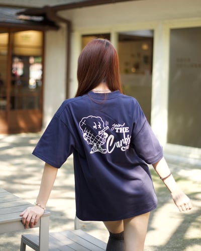 【現貨】join THE Carbs CLUB抽菸爆米花印花短T8