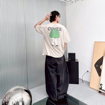 【現貨】COVER草堆男子印花短T7