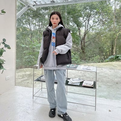 【僅此一批!優惠售完為止🔥】立領鋪棉麵包背心2