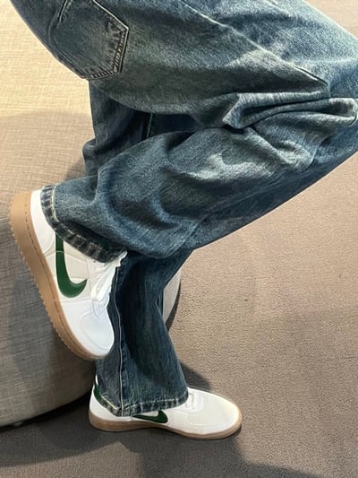 【現貨】NIKE W FIELD GENERAL 白綠 復古 皮革 膠底 休閒鞋｜FZ5593-1033