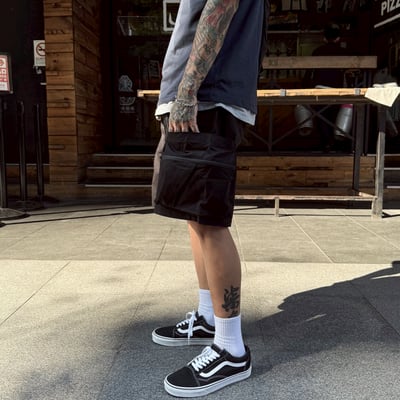 【現貨】質感古著抗撕裂機能短褲3