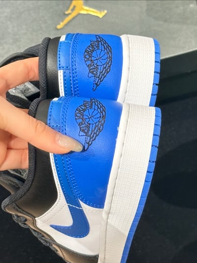 【限時預購價】AIR JORDAN 1 LOW 皇家黑藍白｜5535581404