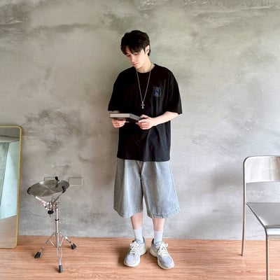 【現貨】POOL BEAR小熊印花短T7