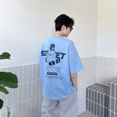 【小編自帶現貨】STREET滑板男孩短T4