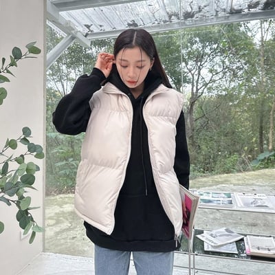 【僅此一批!優惠售完為止🔥】立領鋪棉麵包背心10