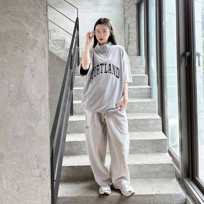 【現貨】CORTLAND立領刺繡休閒衛衣11