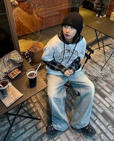 【撞衫率極低!!!現貨】變形蟲文字短T1