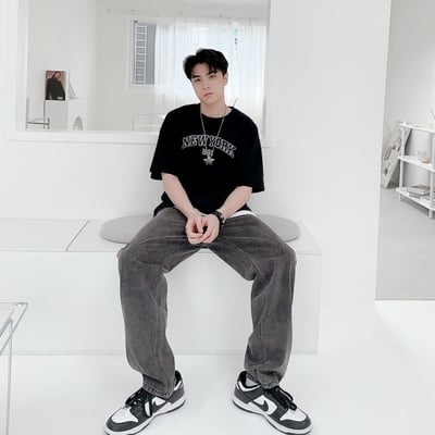 【現貨】立體刺繡NEW YORK短T7