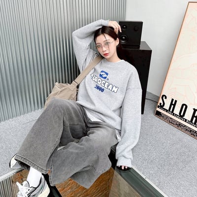 【現貨】AUROCEAN 2000 刺繡大學T7