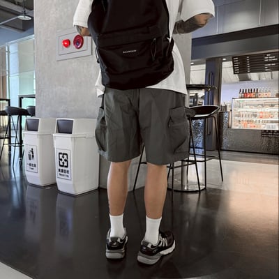 【現貨】質感古著抗撕裂機能短褲4