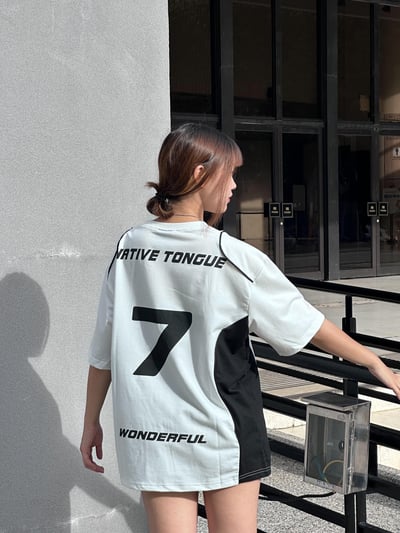 【現貨】NATIVE TONGUE賽車風7號短T11