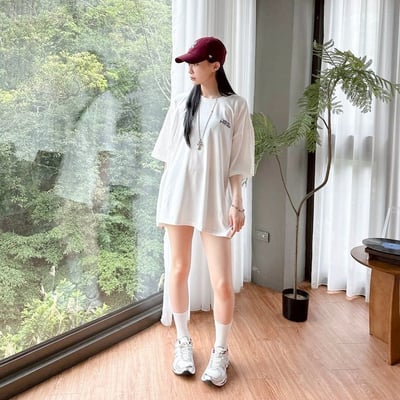 【現貨】slow down蒙面紙袋男孩印花短T8