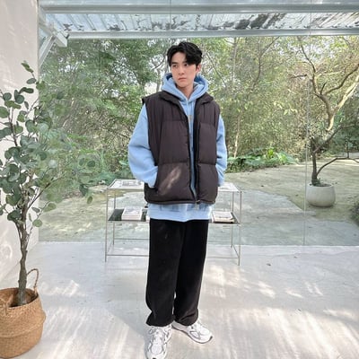 【僅此一批!優惠售完為止🔥】立領鋪棉麵包背心4