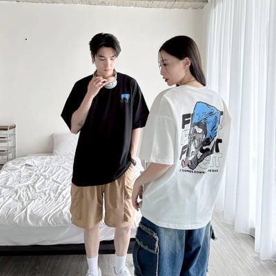 【現貨】FLYCAT袋子貓塗鴉短T1