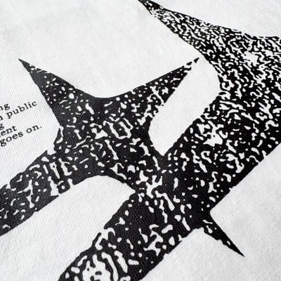 【現貨】噪點雙星光芒印花短T12