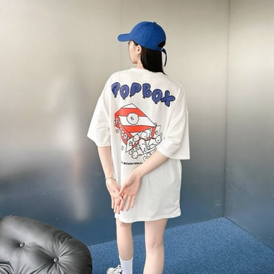 【超Q融化現貨】POPBOX狗狗爆米花短T3