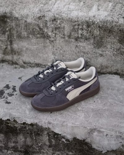 【限時折扣!新色登場】PUMA Palermo POP 水泥灰 碳灰 復古德訓鞋|403257-033