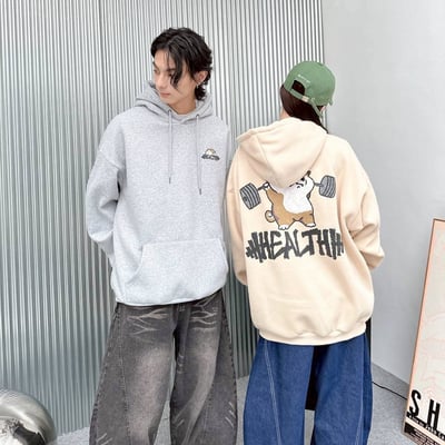 【現貨】HEALTH舉重柴犬印花帽T2