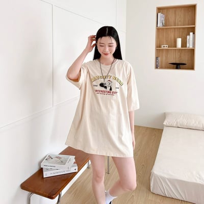 【現貨】NAUGHTY BEAR小熊畫家印花短T9