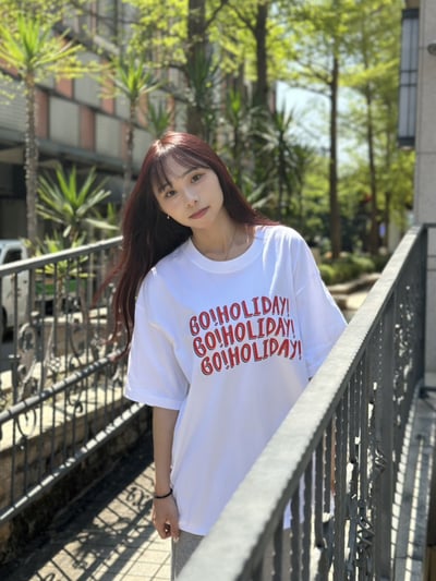 【出遊簡約風現貨】GO!HOLIDAY!短T1
