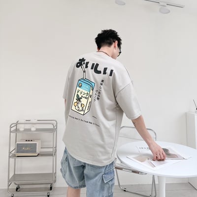 【現貨】日系柚子貓果汁短T6