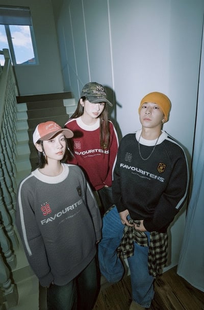 【現貨】FAVOURITENS 98撞色織帶毛衣8