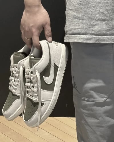 【爆款現貨!】Air Jordan 1 "Medium Olive" 反轉橄欖綠 倒鉤平替 | HV4089-2011