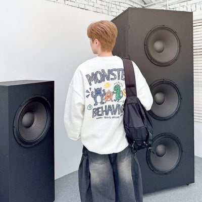 【現貨】MONSTER BEHAVIOR 怪獸插畫大學T6