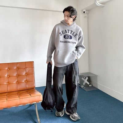 【現貨】SEATTLE 93美式連帽針織帽T4