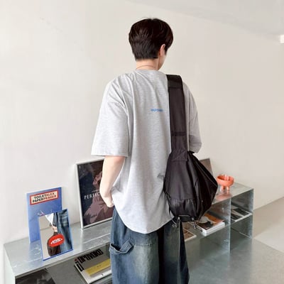 【現貨】aurocean斑駁字印花短T6