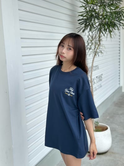 【現貨】Do What You Want 發泡草寫英字疊印短T9