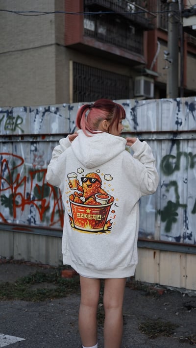 【聚會必穿!!!】炸雞俱樂部牛奶絨帽T7