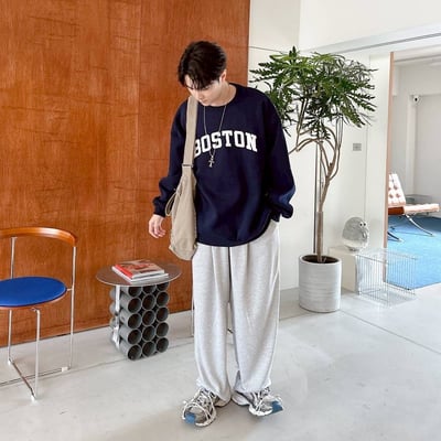 【現貨】BOSTON印花大學T7