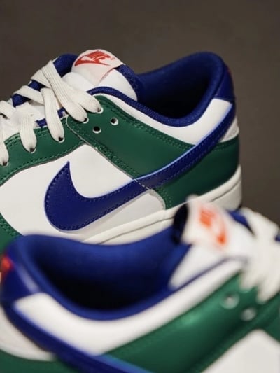 【現貨】Nike Dunk白綠藍勾 男款｜FQ6849-1413