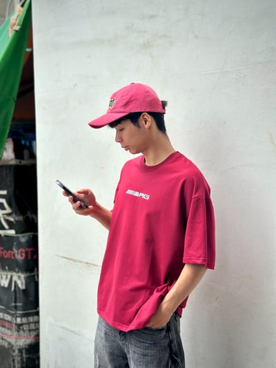 【人氣爆款】BAG科技感短T4