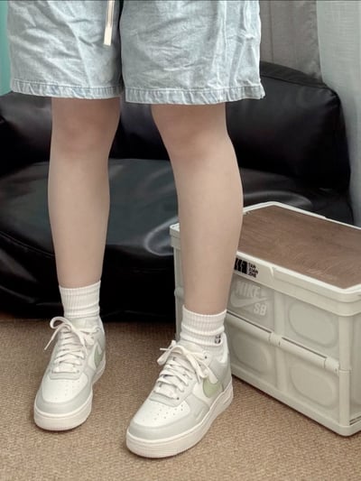 【爆款】Nike Air Force 1 煙霧青提 抹茶灰綠 女款｜IB3881-0014