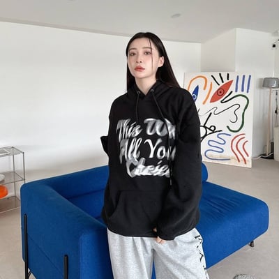 【現貨】動態模糊英字帽T9